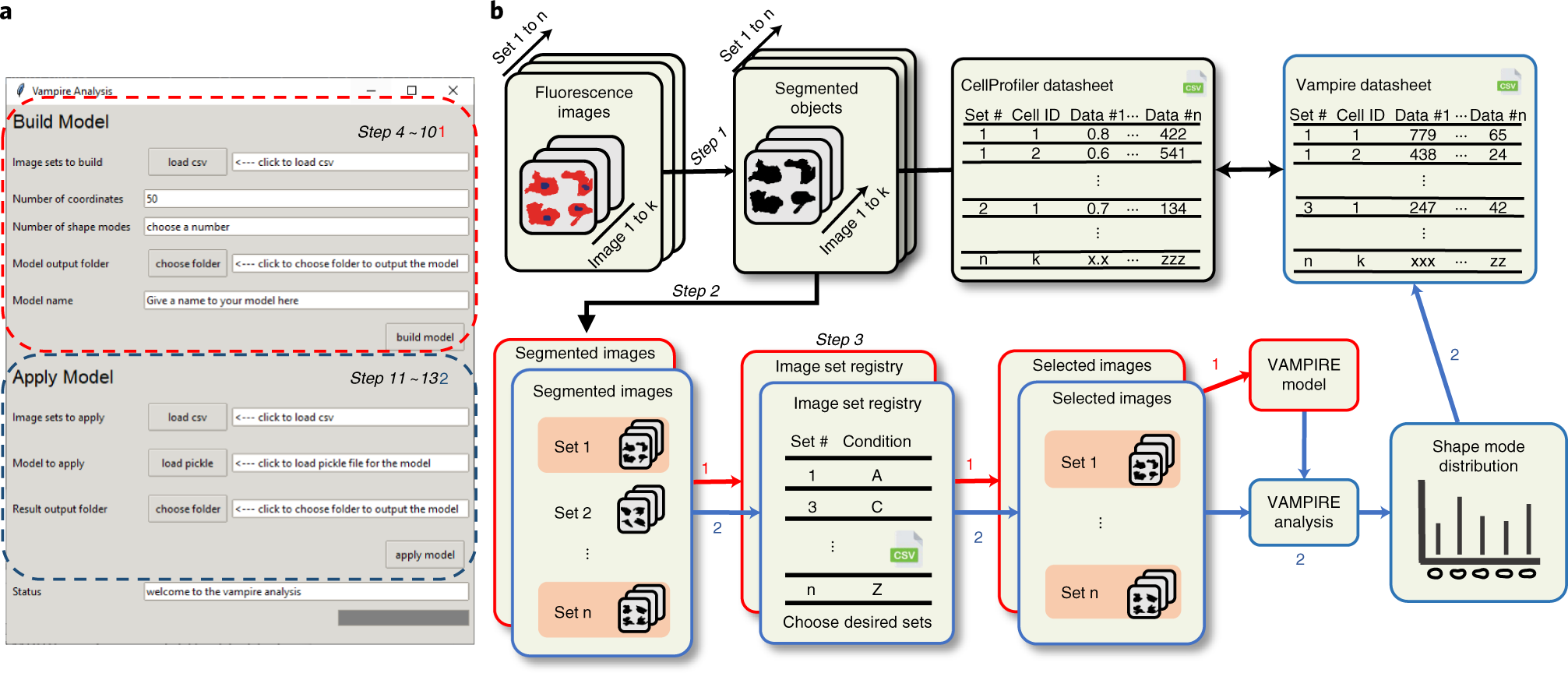 Fig. 3: Overview of VAMPIRE implementation with the VAMPIRE GUI.