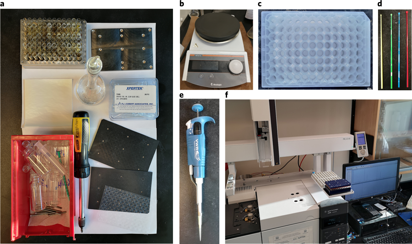 Fig. 3: Equipment used within this protocol.