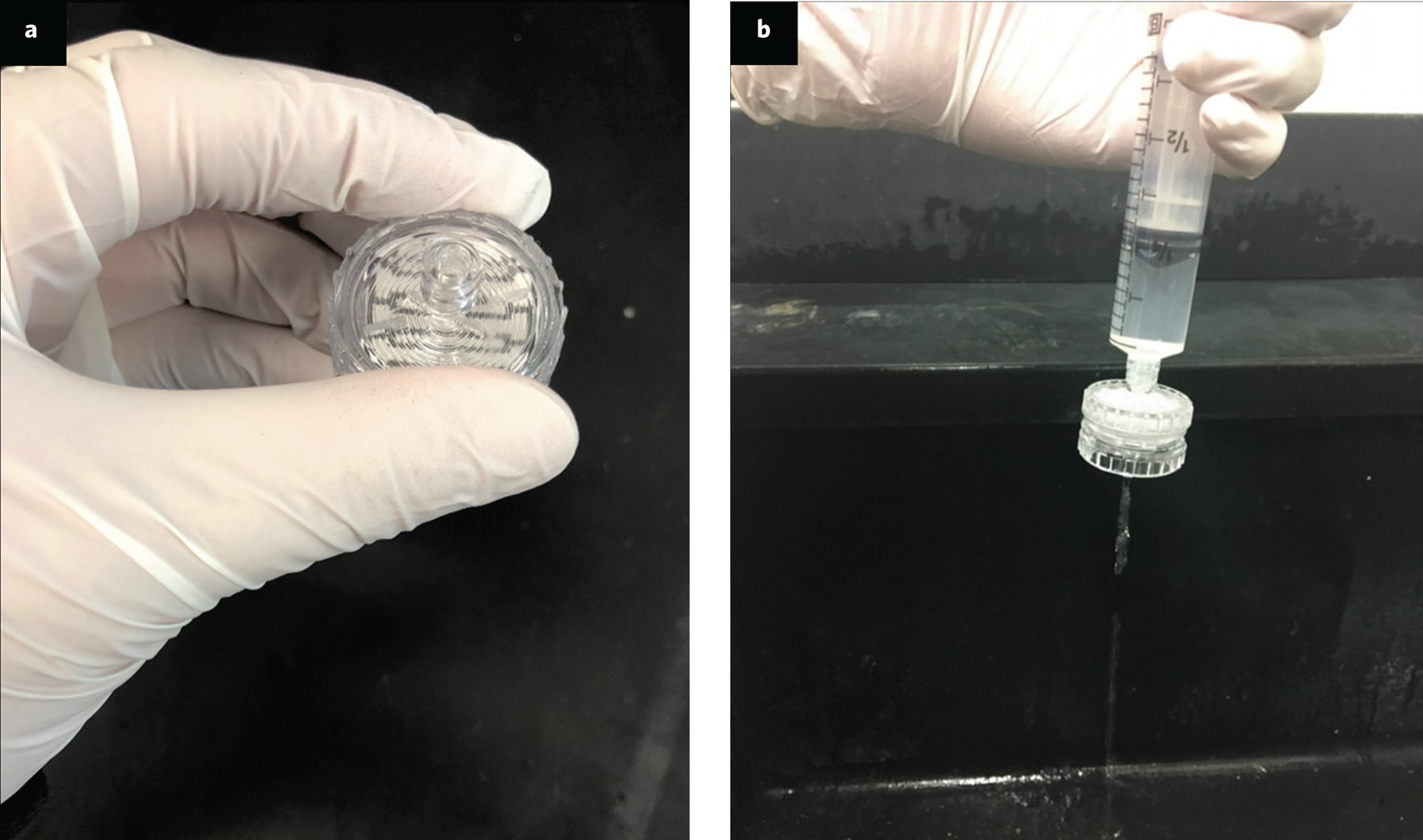 Fig. 4: On-chip concentration procedure.
