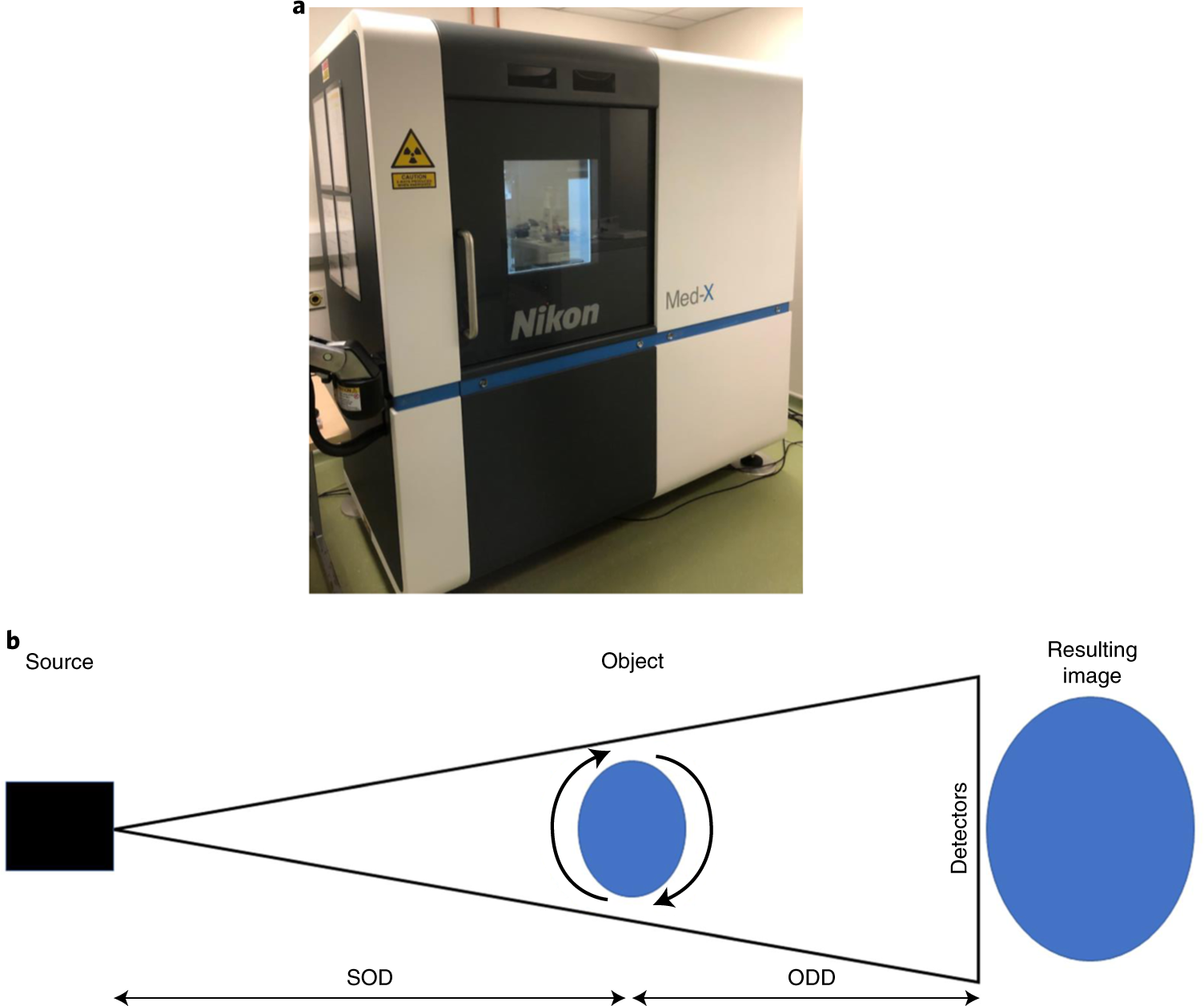Fig. 1: Microcomputed tomographic imaging.