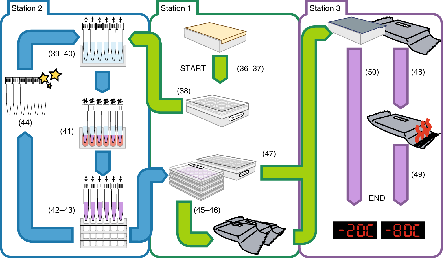Fig. 4: Cryostock creation schematic.