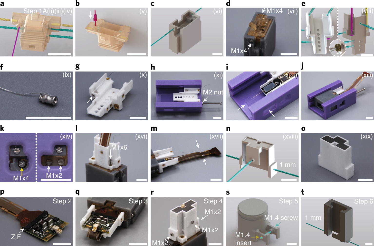 Fig. 3: Assembly of single-probe fixture.