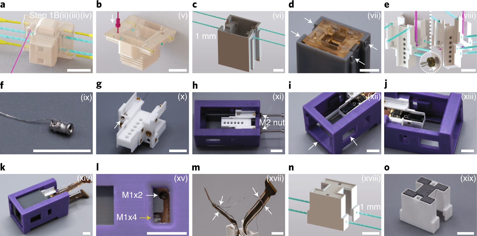 Fig. 4: Assembly of dual-probe fixture.