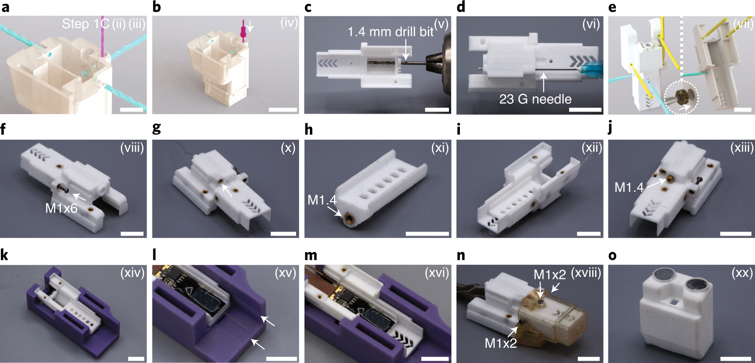 Fig. 5: Assembly of movable-probe fixture.