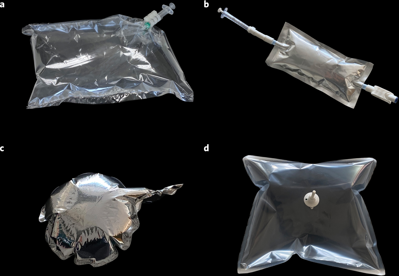 Fig. 2: Sampling bag types.