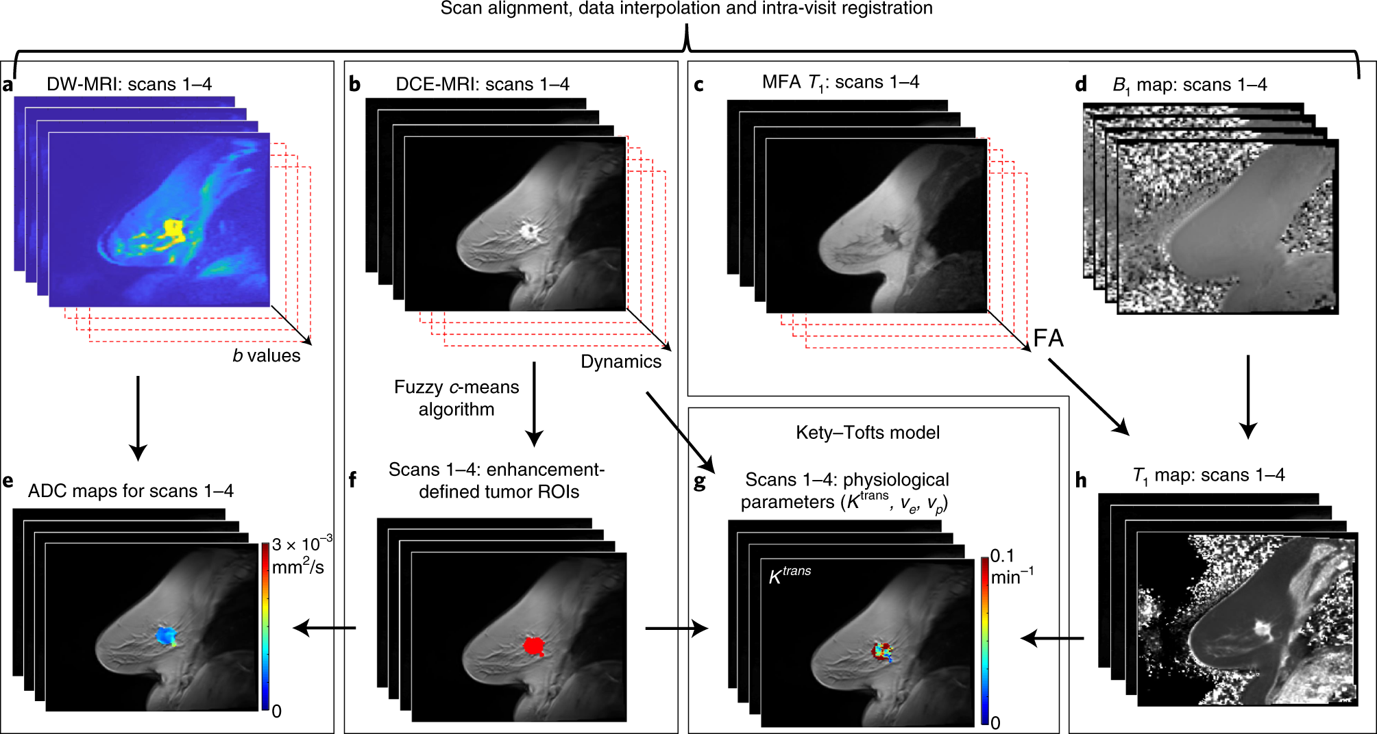 Fig. 7: Example results from the data analysis.