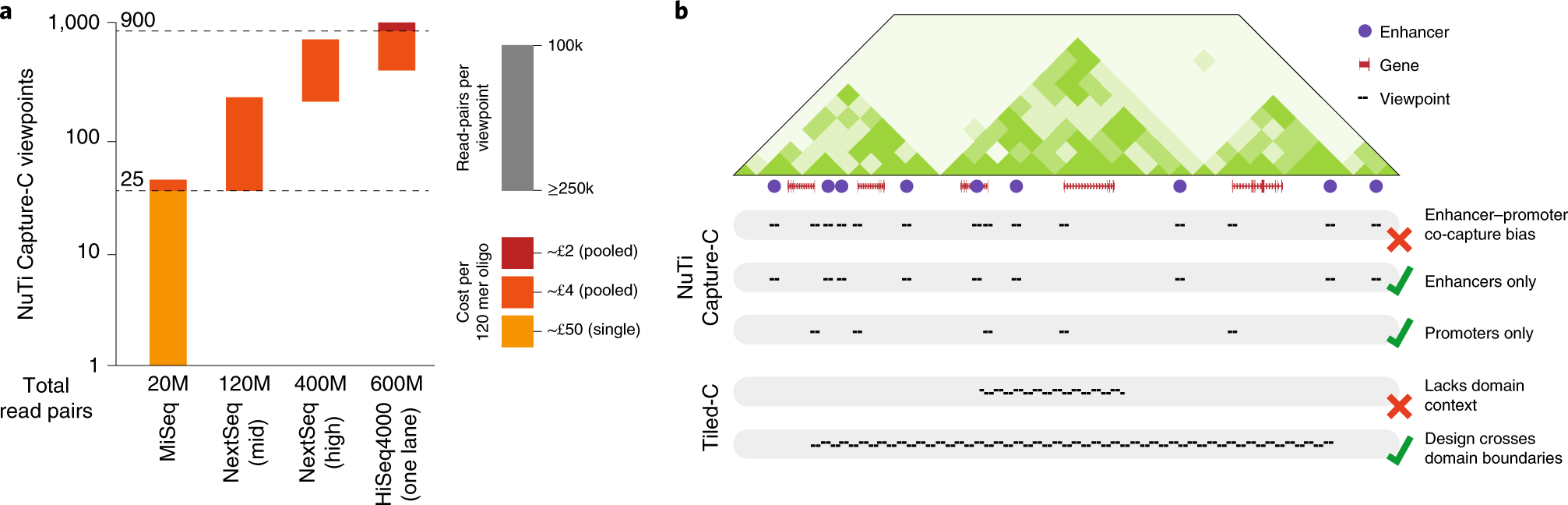 Fig. 2: Capture-C design considerations.