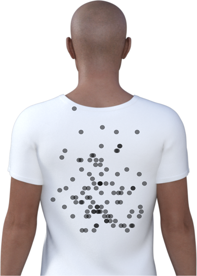 Fig. 4: Example of back exploration done for the behavioral experiment.