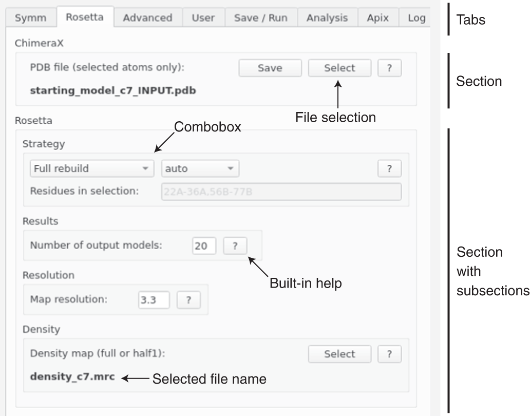 Fig. 2: Screenshot of the StarMap GUI.
