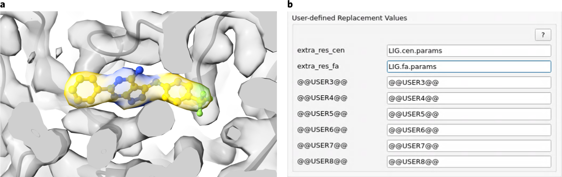 Fig. 6: Handling ligands in StarMap.