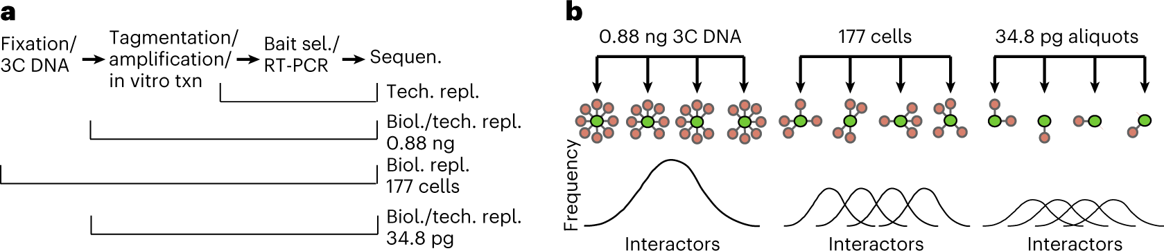 Fig. 5: Assessing technical and biological variability in the Nodewalk analyses.