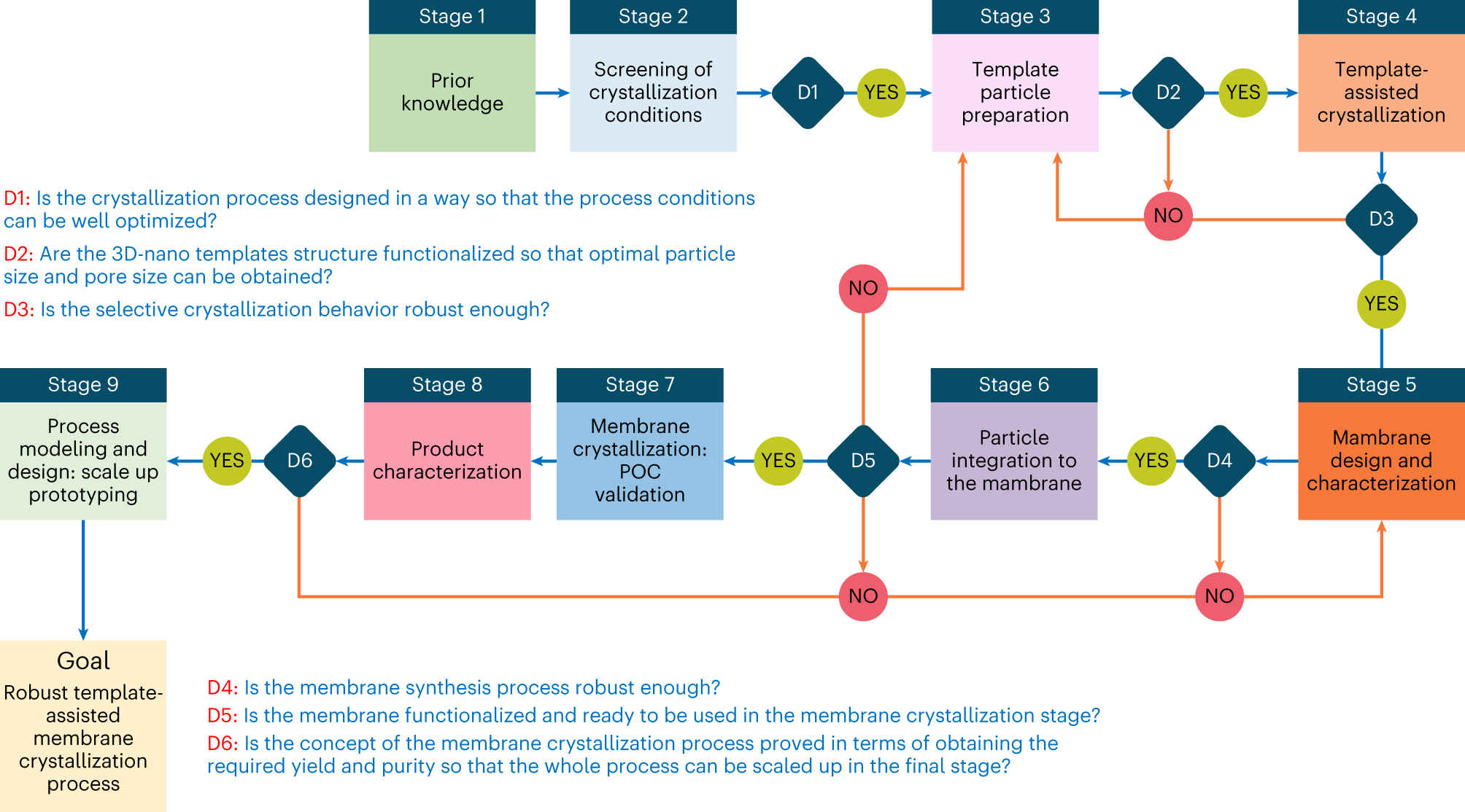 Fig. 3: Workflow for TMC of mAbs in DSP.