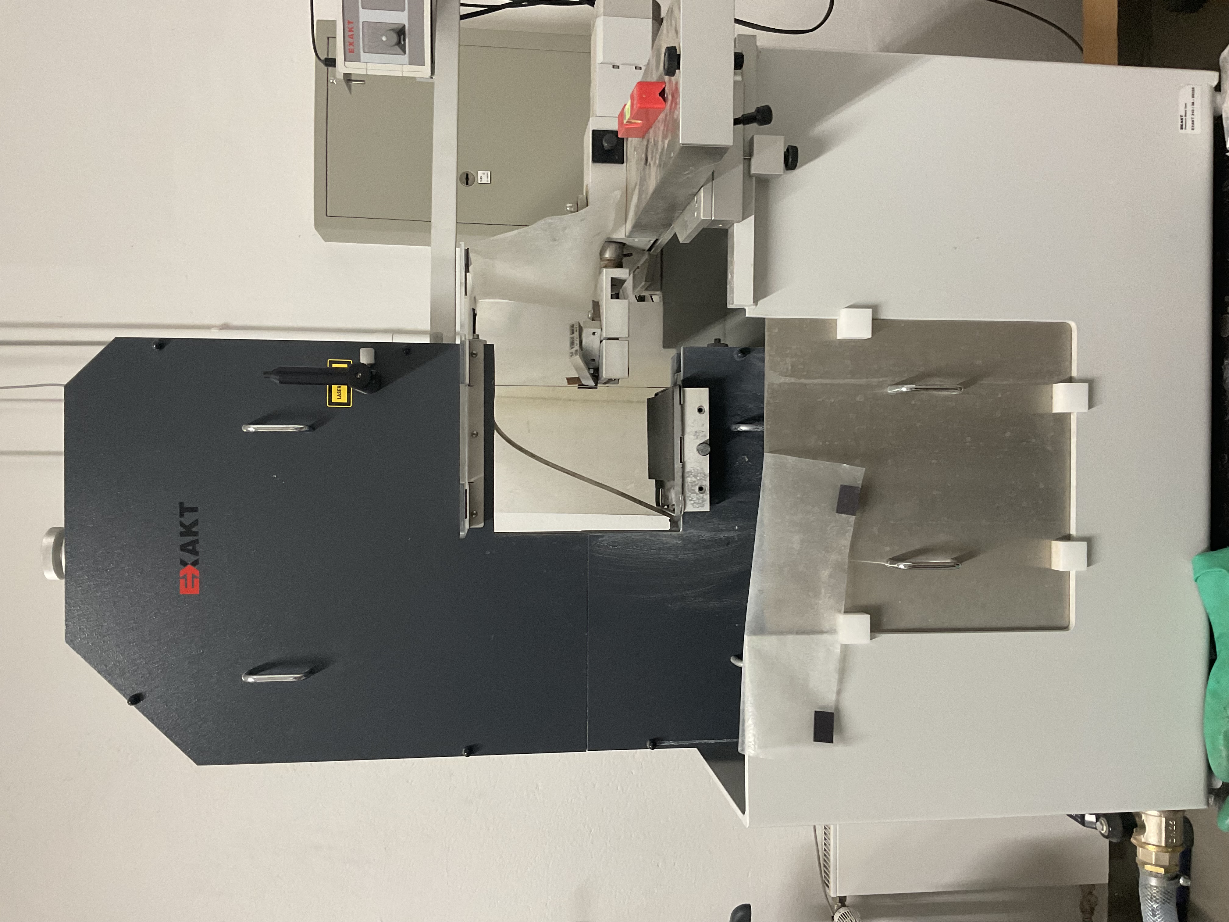 Cutting the edge angle of tool sample FLT8-13. Cutting the edge angle of tool sample FLT8-13.