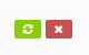 The green refresh icon is located on the far right side of the dashboard. The green refresh icon is located on the far right side of the dashboard.