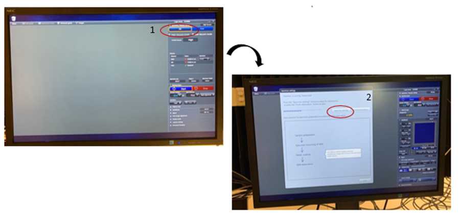Figure 4. Set up equipment Figure 4. Set up equipment