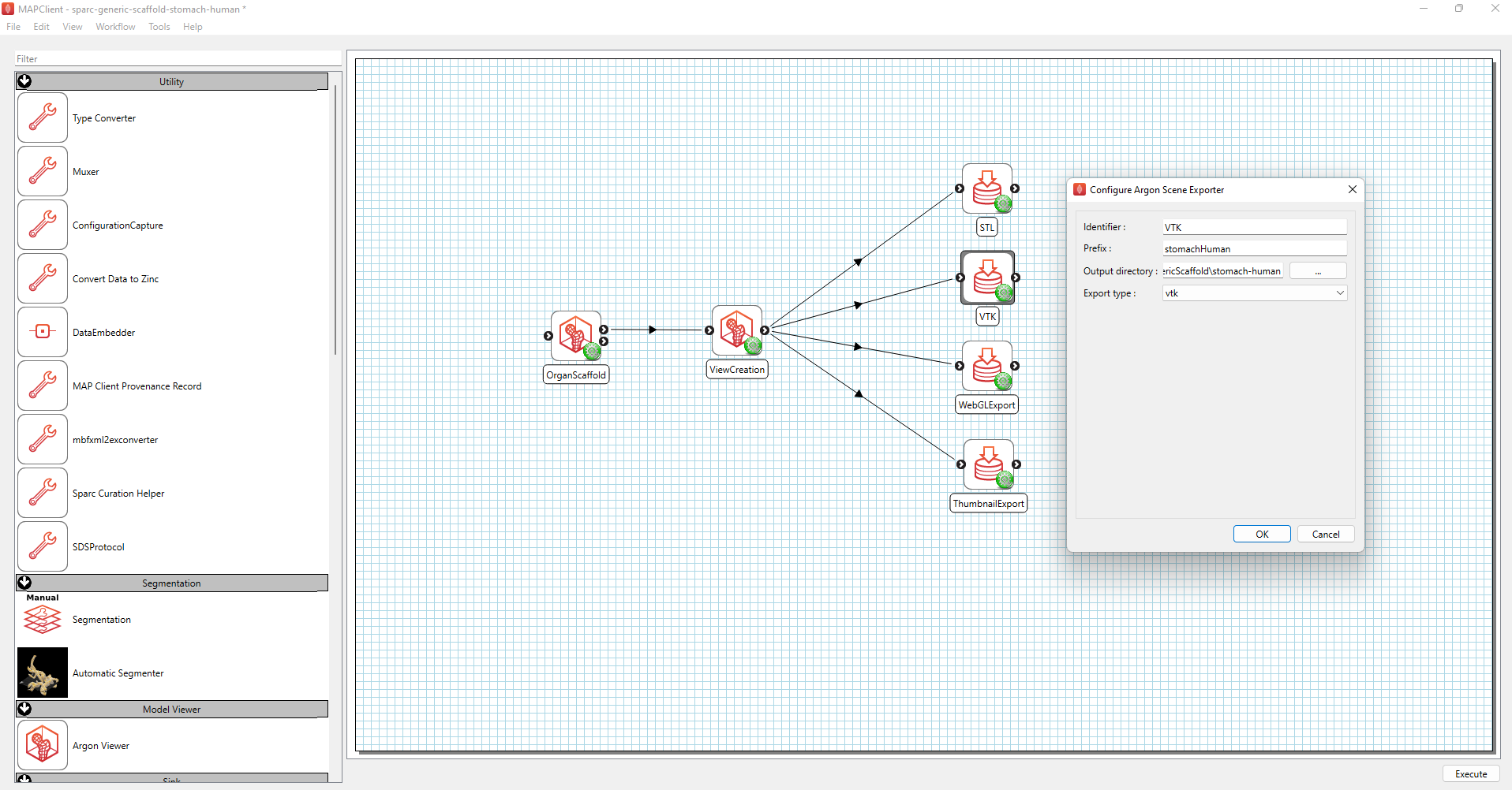 Figure 1. Standard generic organ scaffold workflow. Figure 1. Standard generic organ scaffold workflow.
