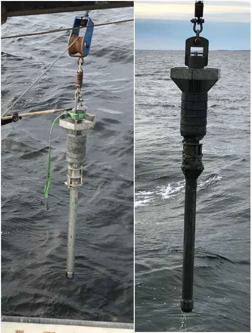 Launching and recovering the gravity corer Model no. 13.540 Launching and recovering the gravity corer Model no. 13.540