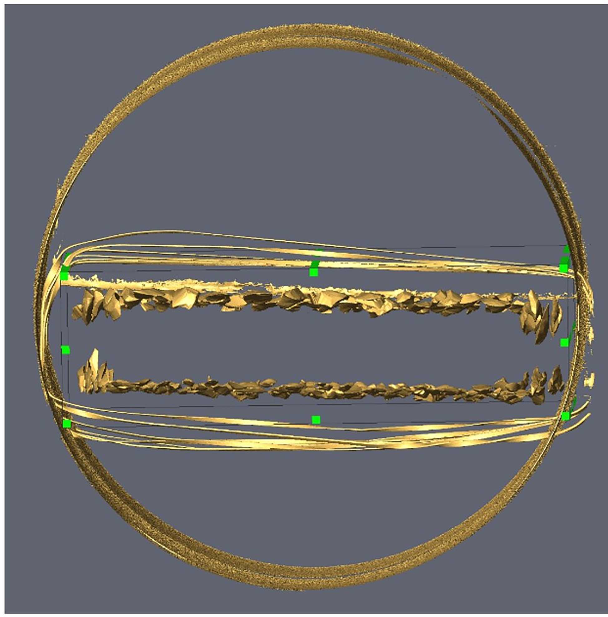 Fig. 16: Adjusted bounding box used to crop the outlying materials. Fig. 16: Adjusted bounding box used to crop the outlying materials.
