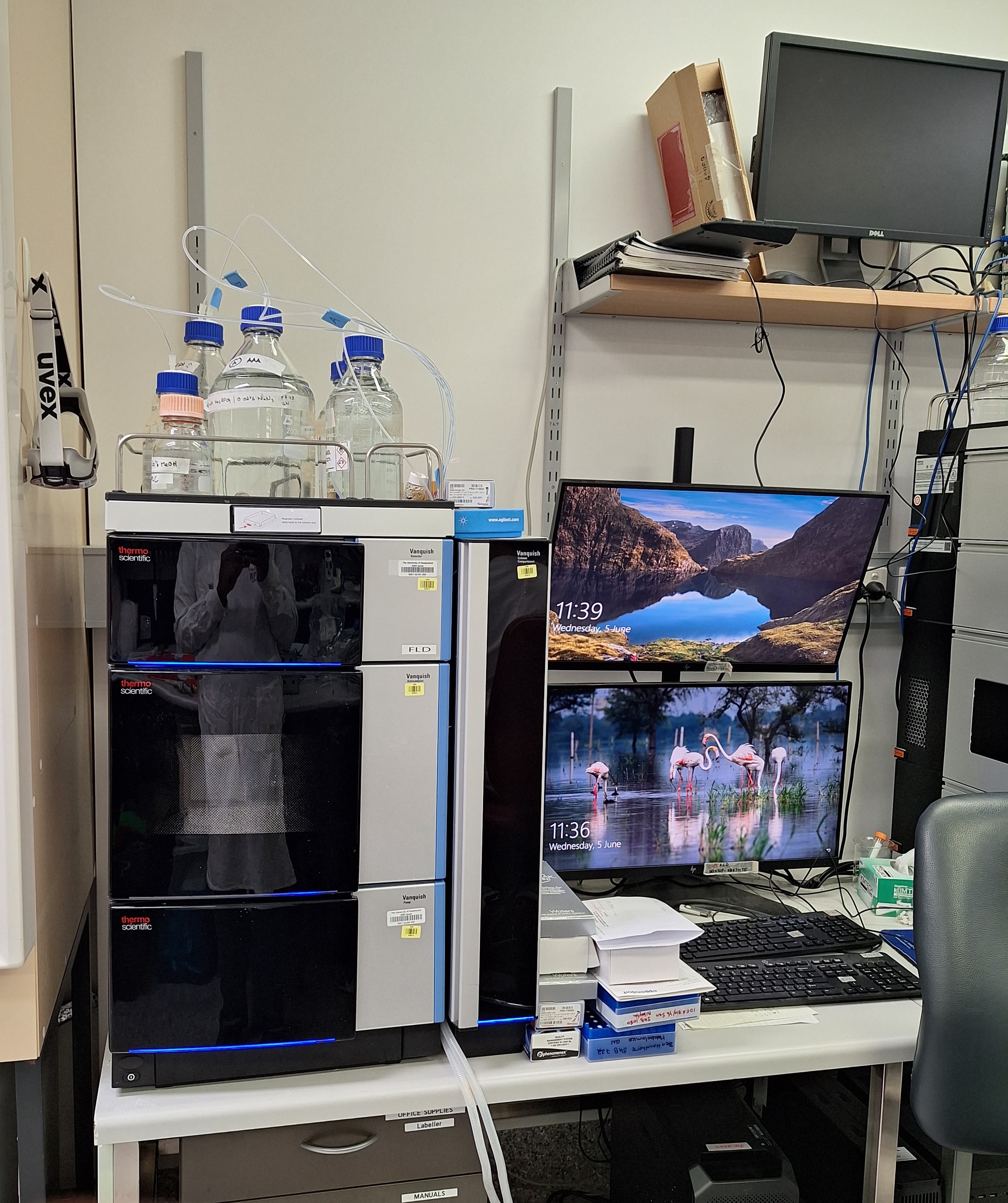 Thermo Scientific Vanquish Core UHPLC with FLD detector Thermo Scientific Vanquish Core UHPLC with FLD detector