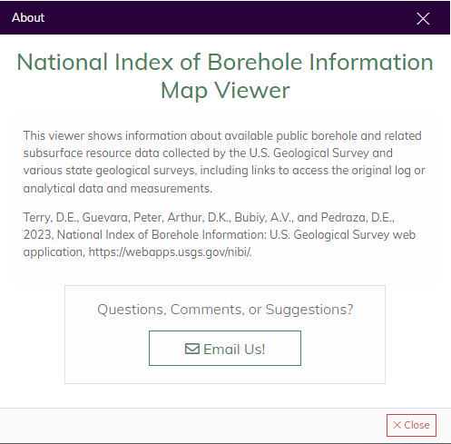 Figure 10. NIBI Map Viewer available base maps. Figure 10. NIBI Map Viewer available base maps.
