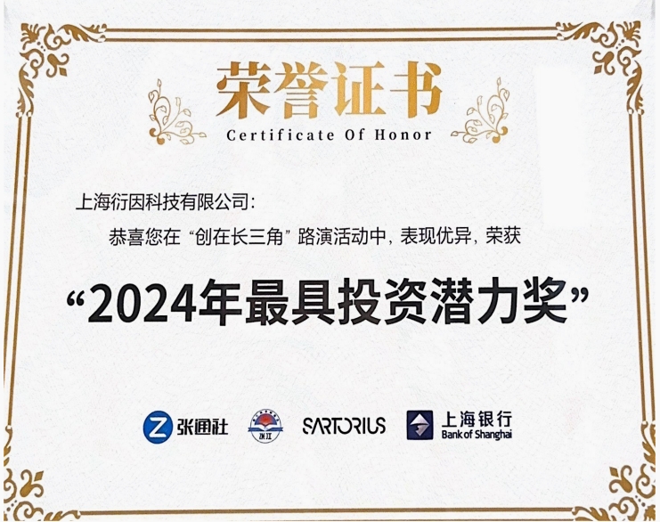 2024年最具投资潜力奖